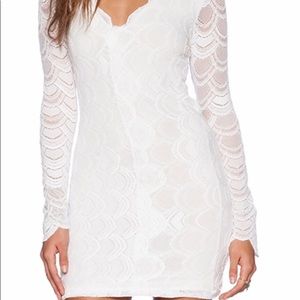 Nightcap clothing bodycon lace dress